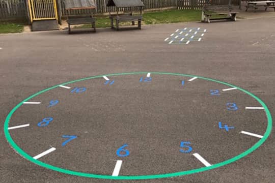 Playground Line Markings